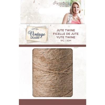 Crafter's Companion Vintage Diary Band - Traditional Jute Twine